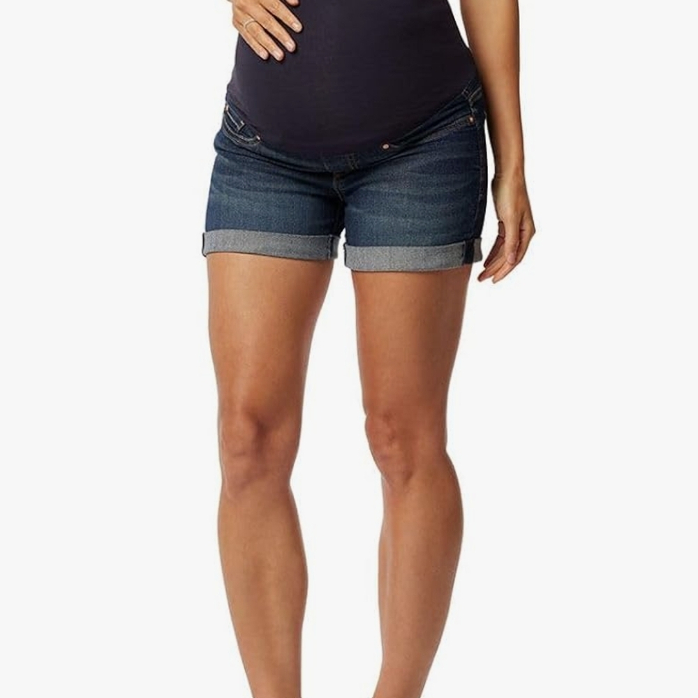 Levis Women's Denim Maternity Shorts